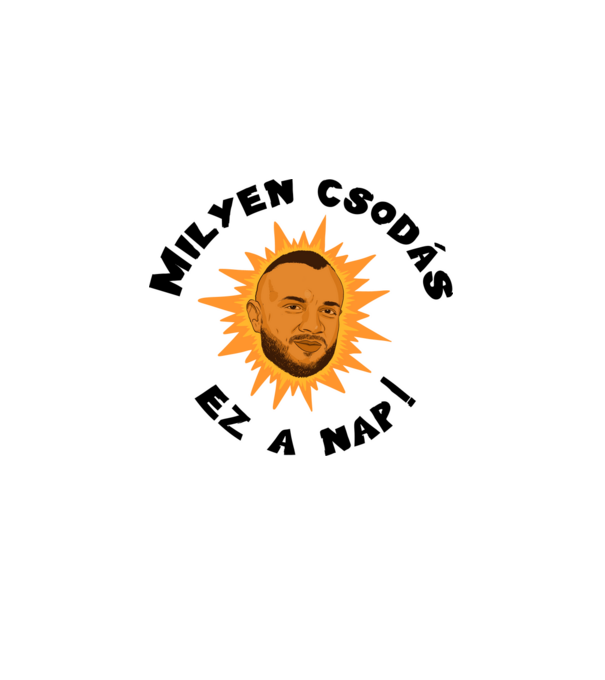  minta fehér pólón
