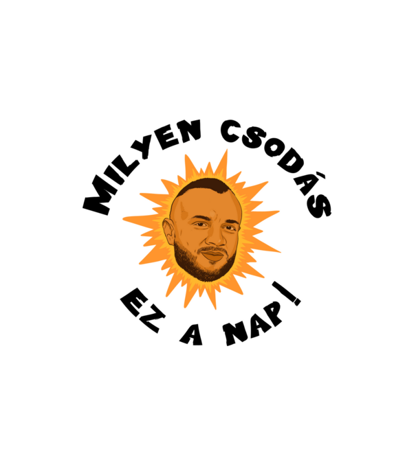  minta fehér pólón
