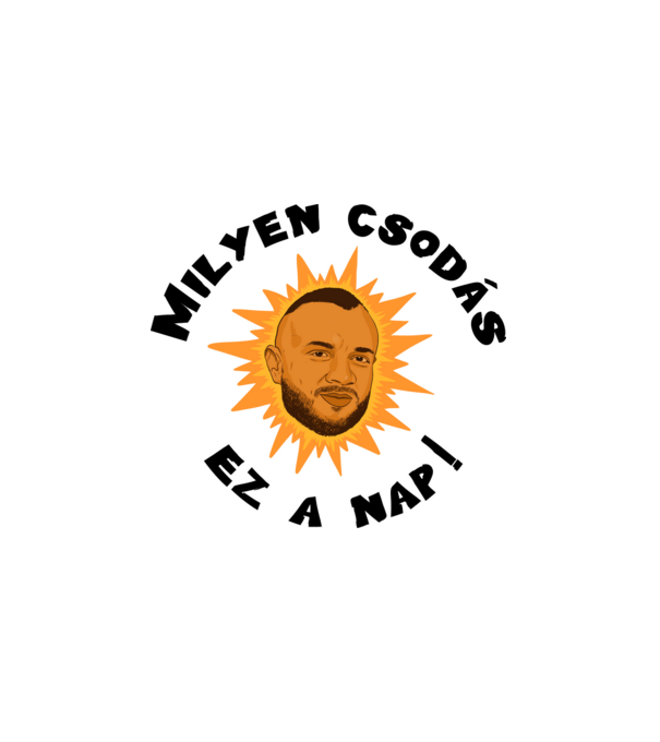  minta fehér pólón
