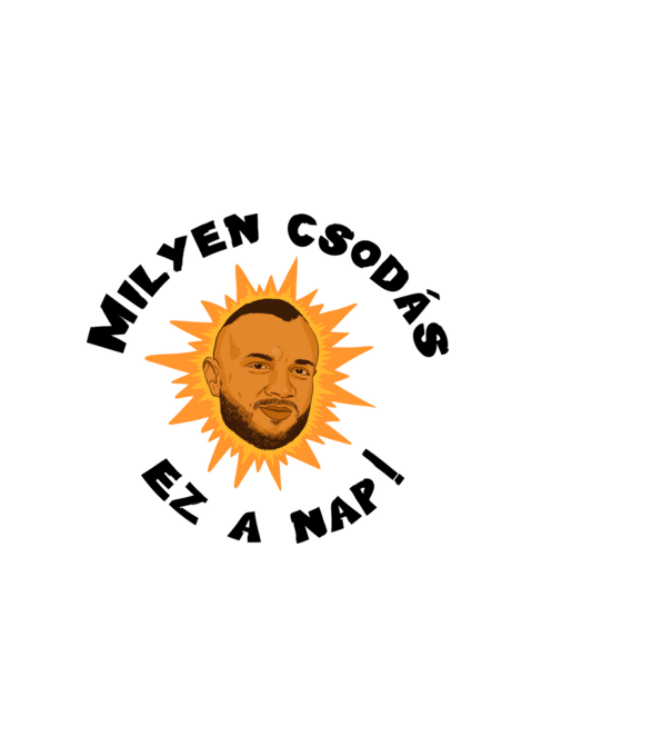  minta fehér pólón