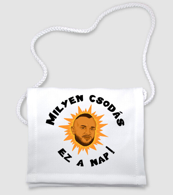  minta fehér pólón