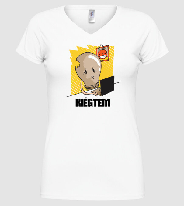  minta fehér pólón