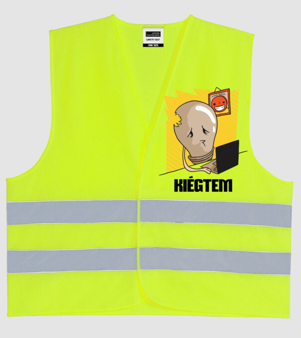  minta neonsárga pólón