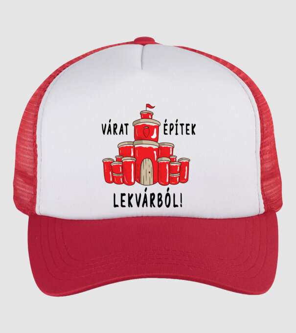  minta fehér/piros pólón