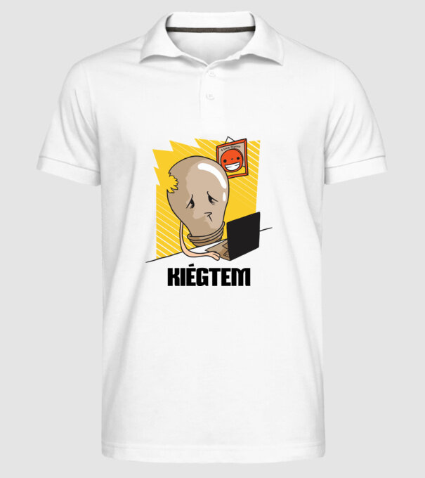  minta fehér pólón