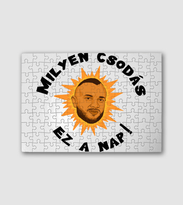  minta fehér pólón